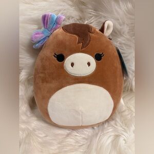 Squishmallows Official Kellytoy Plush Farm Squad (Plush 8 Inch, Tomar The Horse)